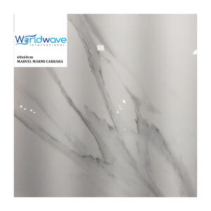 Azulejos con Aspecto de Mármol Carrara de la Mejor Calidad de Exportación, 60×60 cm (600×600 mm / 24×24 pulgadas), Fabricante y Exportador Indio - Product Image 1