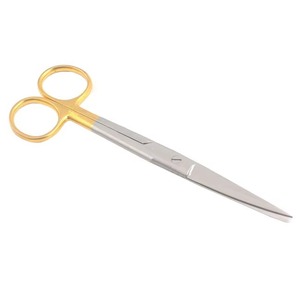 Tijeras Quirúrgicas de Acero Inoxidable de Alta Calidad en Existencia, Instrumentos Médicos Dentales Profesionales para Vendaje, Tijeras de Operación TC - Product Image 2