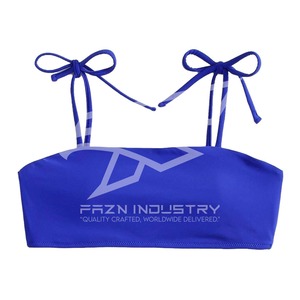 Traje de baño de dos piezas Ropa de playa sexy Acolchado Push Up Traje de baño OEM Logotipo personalizado al por mayor - Product Image 4