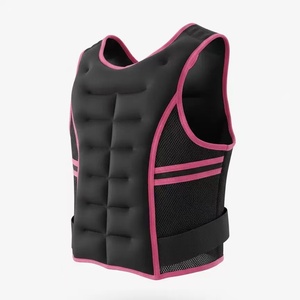 Veste de fitness Oxford pour la <span class=keywords><strong>musculation</strong></span>, la course à pied, avec sangle réglable, respirante, pour la perte de poids, l'entraînement physique, veste lestée - Product Image 5