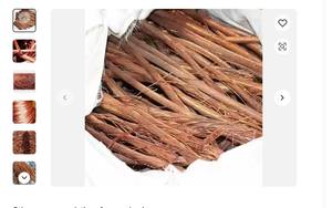 Cobre Millberry/ Wire Scrap 99.95% a 99.99% Pureza Grecia - Product Image 6
