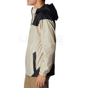 แจ็กเก็ตกันลมสำหรับผู้ชายแจ็คเก็ตกันลมระบายอากาศได้แจ็กเก็ตกันลมน้ำหนักเบาออกแบบได้ตามต้องการ - Product Image 3