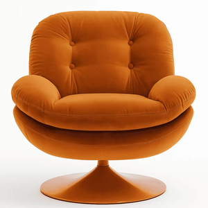 Chaise longue moderne ultra-confortable pour la chambre à coucher, la salle à manger, convertible en acier inoxydable, meubles de maison, salon, hôtel - Product Image 1