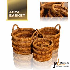ADYA <b>BASKET</b> <b>RATTAN</b> <b>BASKET</b> HANDICRAFT - Product Image 1