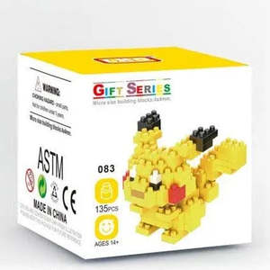 ชุดตัวต่อโปเกมอนขนาดเล็ก สไตล์ของเล่นก่อสร้าง รูปแบบตัวต่ออิฐ - Product Image 4