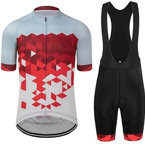 Latest Design <b>Cycling</b> Suit Custom <b>Cycling</b> Jersey Suit With Bib <b>Shorts</b> <b>for</b> <b>Men</b> <b>Cycling</b> Uniform Breathable Polyester Made - Product Image 1