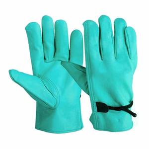 Gants de travail en cuir de vachette grainé de haute performance, résistants à l'abrasion, pour le jardinage, protection personnelle - Product Image 6