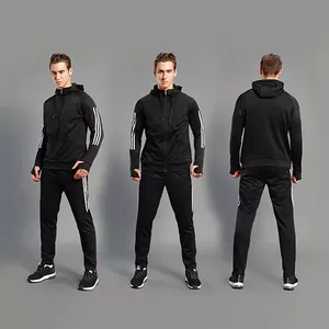 Survêtement décontracté pour hommes Survêtement en coton pour hommes Vente en gros personnalisé Survêtement en coton pour hommes 2025 - Product Image 6