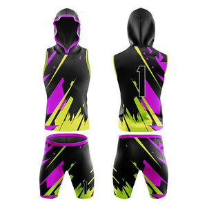 Sublimation à séchage rapide 7 sur 7 uniforme de compression uniforme sublimé 7 sur 7 jeux dernière conception personnalisée - Product Image 1