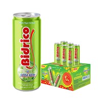 Boissons non alcoolisées gazeuses à saveur de crème de soda de haute qualité de 330ml avec certificat complet de boissons avec marque privée OEM