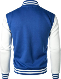 Vente en gros de veste de baseball universitaire unisexe avec logo personnalisé pour hommes, bombardier universitaire, broderie en chenille Letterman, style pour hommes et femmes - Product Image 3