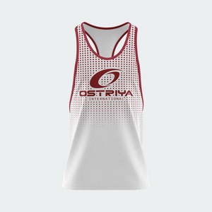 Ostriya Intl Débardeur Homme Tendance Coupe Classique Sans Manches Gym Fitness 100% Polyester Séchage Rapide Respirant Col Rond - Product Image 3