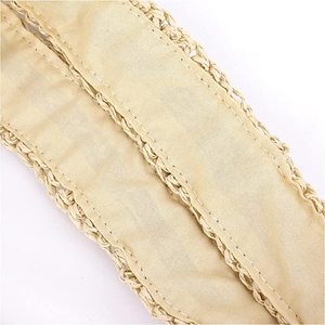 Sac fourre-tout en paille pour femmes grande capacité Shopping fourre-tout bohème sac à bandoulière voyage sac de plage avec doublure OEM - Product Image 5