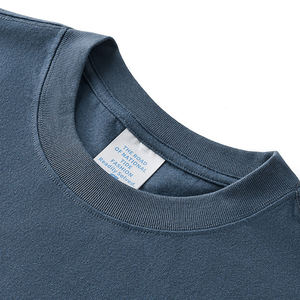 Concevez votre propre logo T-shirts en coton pour hommes T-shirt au design personnalisé pour hommes Streetwear T-shirt pour hommes - Product Image 4