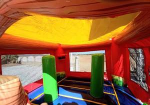Château gonflable commercial avec toboggan, pour usage professionnel, idéal pour la location événementielle - Grande Vente - Product Image 2