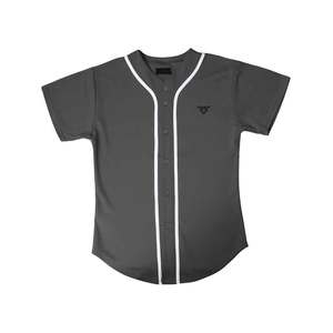 Uniforme de baseball personnalisé Tissu Jercey Conception personnalisée Possédez votre logo T-shirt de baseball Toutes les séries Uniformes d'entraînement d'équipe Porter - Product Image 1