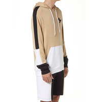 Conjunto de Sudadera con Capucha y Pantalones Cortos para Hombre, Invierno, Calidad Premium, Colores Personalizados, Logotipo, Transpirable, Poliéster/Algodón, Último Estilo, Casual, Personalizado