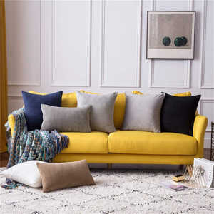 Coussin décoratif floral uni en forme de croix 45x45 cm 450g avec insert, motif floral uni pour siège de salon, lot de 1 - Product Image 2