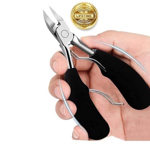 Coupe-ongles en acier inoxydable de qualité supérieure, pince à ongles robuste pour coupe-ongles épais et incarnés - Product Image 4