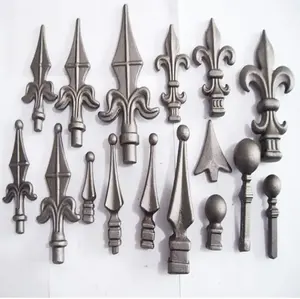 Fence Accessories Decorative Cast Iron Gate Ornaments