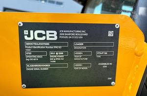 Mini-chargeuse compacte JCB1 3TS-8T à vendre, avec pompe hydraulique Kawasaki de 45 tonnes de charge nominale - Product Image 6