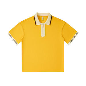 T-shirt personnalisé avec logo de marque, style streetwear tendance, coupe oversize, épaules tombantes, manches courtes, tissu épais, style hip-hop - Product Image 6