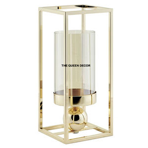 Bougeoir en métal moderne fait à la main pot de bougie unique pour la décoration de pièce maîtresse de fête de mariage nouvel arrivage - Product Image 1