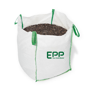 High Quality Jumbo 1000kg FIBC Zipper <b>Bag</b> 1 <b>Ton</b> Bulk Open Top Customizable Factory Direct PP Bulk <b>Bags</b> - Product Image 6