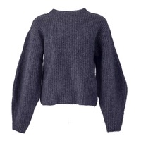 Pulls pour femmes de haute qualité, dernier design pour filles, motif côtelé épais, pull pour femme