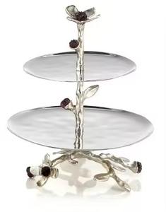 Exhibidor de Pasteles de Metal, Decoración para el Hogar y Hoteles, para Bodas, Cumpleaños y Eventos - Product Image 1