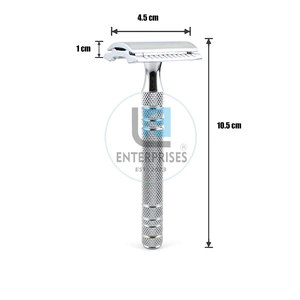 Rasoirs de sécurité en acier inoxydable légers et antidérapants 2026, durables, réutilisables, à lame unique, de haute qualité pour l'épilation - Product Image 5