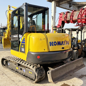 Good Condition Made in Japan Original 5 Ton Mini Komatsu PC56-7 Used Excavator in Shanghai - Product Image 4