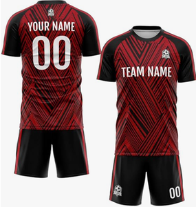 ชุดฟุตบอลระบายอากาศได้ดีชุดเครื่องแบบทีมฟุตบอลชายชุดสีฟ้าสีชมพูสีเหลืองสีเขียว - Product Image 3