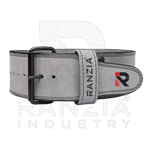 Heavy Duty Training Strength Waist Protection <b>Squat</b> Powerilifting Weightlifting Leather Customized Logo Single Prong Buckle <b>Belt</b> - Product Image 2