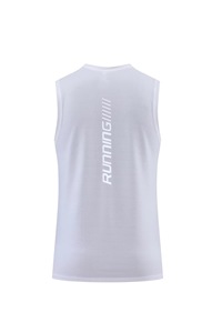 Vêtements de sport d'été respirants en gros pour hommes, ensemble de débardeur et short de gym, vêtements de fitness, impression personnalisée, course à pied, entraînement, 2 pièces - Product Image 2