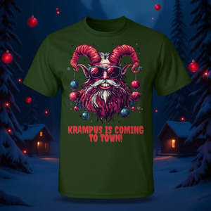 Maglietta promozionale horror di Natale con Krampus - Buon Natale - Product Image 3