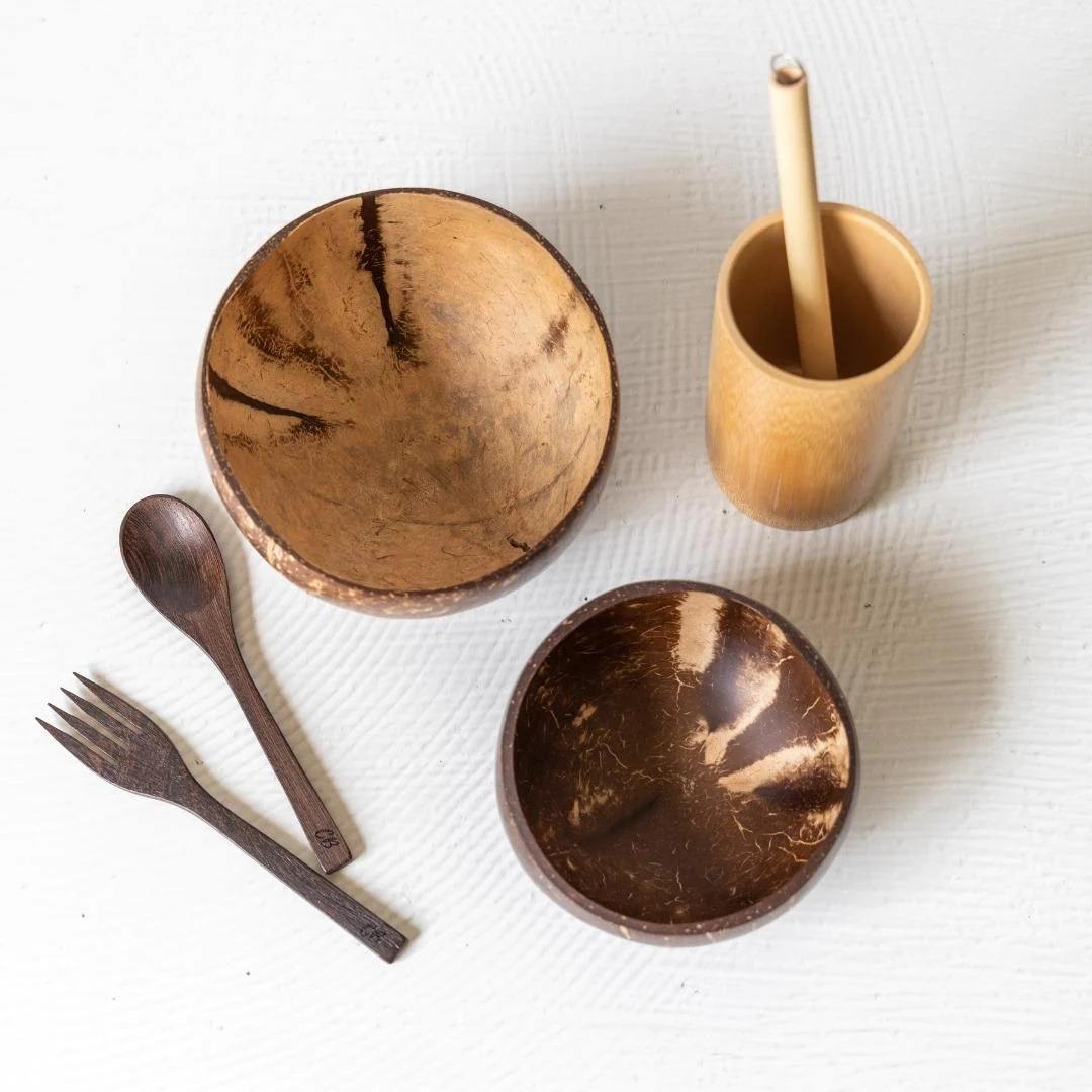 Natural coconut color