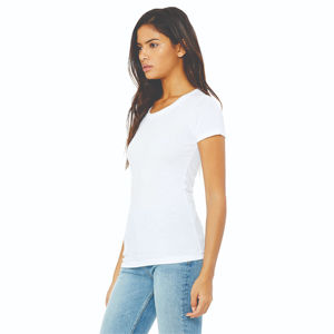 T-shirt en coton écologique personnalisé à col rond avec motif imprimé pour l'été, la course, le fitness, l'entraînement, vêtements de sport vierges, coupe classique, OEM - Product Image 3