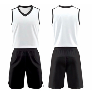 Uniforme de basket-ball sportif tendance de haute qualité ajustement confortable quantité minimale de commande bas OEM imprimé techniques prix compétitif - Product Image 1