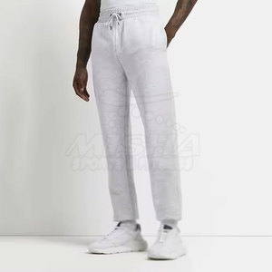 Pantalons de survêtement pour hommes sur mesure avec votre propre logo - Légers, décontractés, taille haute, 100% coton, haute qualité - Product Image 6