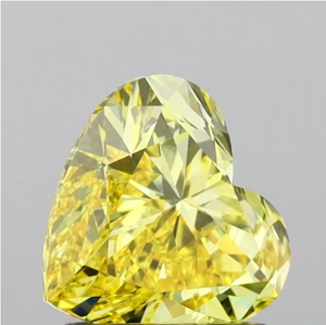 OEM al por mayor 1.5cts Premium en forma de corazón amarillo laboratorio cultivado diamantes excelente corte IGI certificado para colgante/Collar joyería - Product Image 4