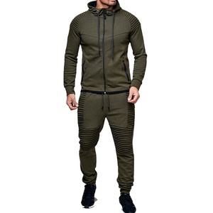 Wholesale Custom Logo Winter Custom Design Sportswear Training Jogging Wear Tracksuit - Product Image 1