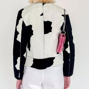 Low Price Wholesale Pu Leather Women Leather <b>Jacket</b> Fashionable Slim Fit Women Leather <b>Jacket</b> - Product Image 6