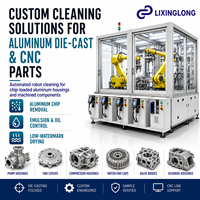Sistema de Limpieza Industrial Robótico Eléctrico con Secado para Fundición a Presión de Aluminio, Eliminación de Virutas CNC, Aspiradora de Filtración Multietapa