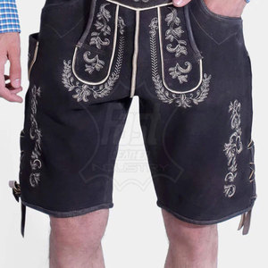 กางเกงเลเดอร์โฮเซินบาวาเรียนแบบใหม่ ระบายอากาศได้ดี สำหรับผู้ใหญ่ บริการ OEM ขายส่ง ออกแบบตามสั่ง - Product Image 5