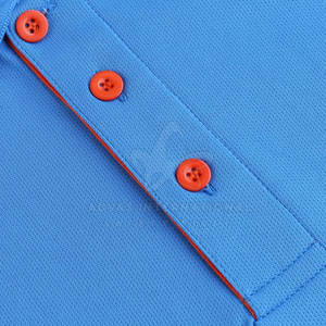 Mens Classic <b>Collar</b> Short Sleeve Knitted Breathable for <b>T</b>-<b>Shirt</b> 100% Cotton Solid Pattern Custom Logo Factory Supply OEM ODM - Product Image 4