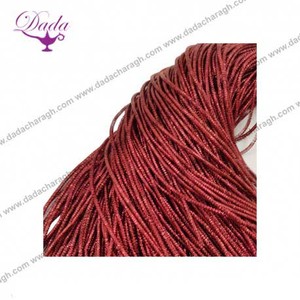 Alambre Francés, Alambre de Lingote, 1 mm de diámetro, Color Rojo Oscuro - Product Image 1