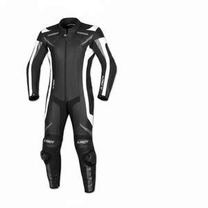 Ajoutez des sliders de protection dorsale et des protections CE. Personnalisez les couleurs, les logos et le nom du pilote. Produisez des commandes individuelles ou en gros. - Product Image 2