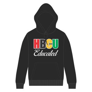 Felpa con cappuccio Pan-africano con cappuccio da uomo nero HBCU Design stile greco stile di vita abbigliamento College personalizzato - Product Image 2