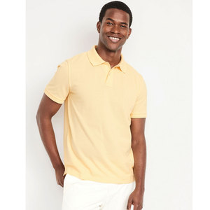 เสื้อยืดกอล์ฟแขนสั้นสีฟ้าอ่อนปรับแต่งได้สำหรับอุตสาหกรรมโปโลรามต่อต้านริ้วรอยแบบลำลองสำหรับผู้ชายผู้หญิงดีไซน์แบรนด์ของคุณเอง - Product Image 3